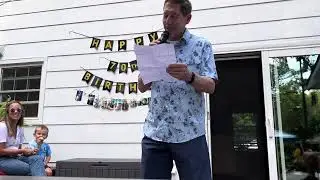 2024: Kevin McCurdy's 70th Birthday Party Speech