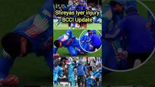shreyas iyer injury bcci update #shreyasiyer #bcci #indvsaus #asiacup2025trendingshorts