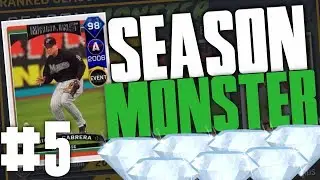 98 DIAMOND MIGUEL CABRERA WILL BE MINE! SEASON MONSTER | MLB THE SHOW 17 DIAMOND DYNASTY