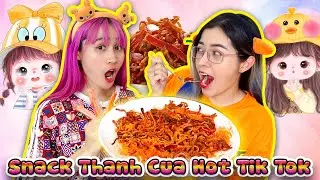 Thử L&agrave;m Snack Thanh Cua Ph&ocirc; Mai Hot Tik Tok I Linh Vyy Official