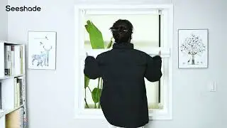How to install cordless zebra blinds #Seeshade