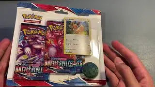 Amazon Pok&eacute;mon Battle Styles blister pack opening! Resealed?!
