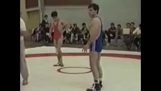 LUTTE_tournoi par équipe à lezoux 1988
