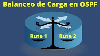 BALANCEO de carga en OSPF. Súper bien explicado por el mejor canal de #Redes