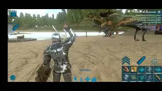Domando therezinosaurus no ark