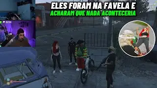 ENTRARAM NA FAVELA DA FRANÇA E FORAM COBRADOS