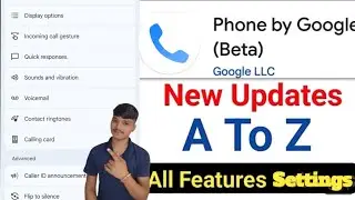 Google Dialer ka important settings | google dialer top 5 settings | अपना नंबर पर अपना रिंगटोन बनाएं