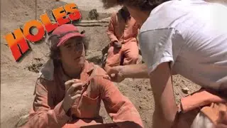 Zero Defends Caveman From Ziz Zag  - Holes (2003) | Movie Clip HD