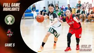 Bangkok Giants Vs Bangkok Beasts  | Junior Varsity | GAME 5 Full Highlights | GYBL THAILAND SEASON 1