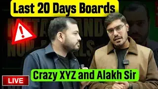 Unexpected Collab💥 || Crazy XYZ Alakh Sir IN LIVE CLASS | Crazy XYZ ki RAID in LIVE CLASS 😱