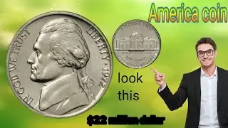 1972 Jefferson Nickel Worth $22? | 5 Cents America Coin Value Explained