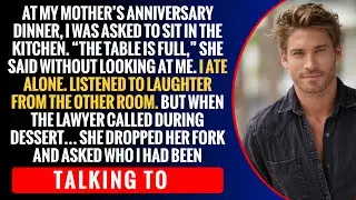 At My Mother’s Anniversary Dinner, I Was Asked To Sit In The Kitchen. The Table Is Full, She Said..