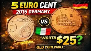 5 Euro Cent 2015 Germany Coin Value  | Is This 5 Cent Coin Worth $25? OldCoinVault