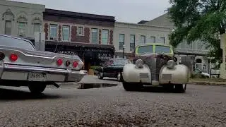 Hot Rod Magazine's ARP/Street Rodder road tour visits Old Town Saginaw