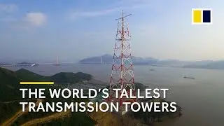 World&rsquo;s highest transmission towers stand tall in China