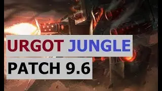 SKT T1 Haru Play Urgot Jungle Patch 9.6 Korean Pro Replays
