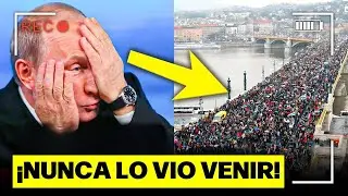 El peor miedo de Putin se hace realidad: protestas masivas estallan en Rusia