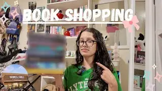 Book shopping at Barnes & Noble!  + book haul 💫📚