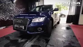 Бронирование Audi антигравийной гибридной пленкой DAYTONA PPF H300