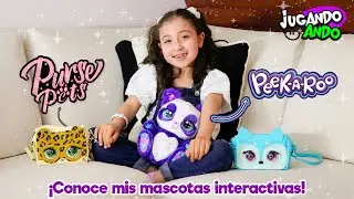 🐼 PEEK-A-ROO y PURSE PETS 👛 || Diviértete con las nuevas mascotas interactivas