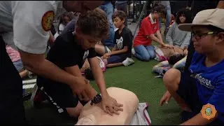 HELP training at Caution CrossFit and Fitness in Miami Lakes teaches the public how to save lives