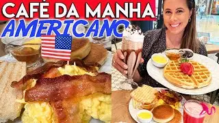 Café da Manhã Americano no Coffetown