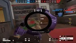 [H I G H S P E E D] 1v4 Clutch with Ash - RainbowSix: Siege