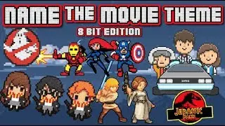 Guess The MOVIE THEME! - (8 Bit Edition) - STAR WARS - HARRY POTTER - AVENGERS - MORE!