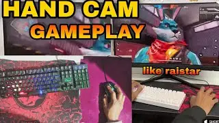 Freefire handcam gameplay like  raistar 🔥💀 