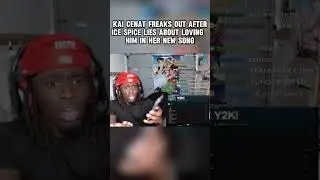 Kai Cenat&rsquo;s reaction to Ice Spice #kaicenatfunnymoments #kaicenatstream #icespice #foryou #kaicenet