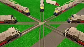 A Lot of TRAIN vs TRAIN Crashes - Teardown