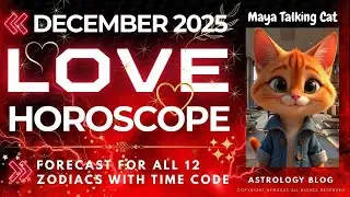 December 2025 Love Horoscope &ndash; forecast for all 12 zodiacs with time code