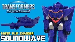 1-Step Flip Changer Soundwave Review - Transformers Earthspark