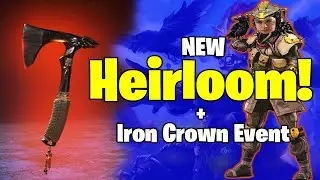 iiTzMiracle Opens Iron Crown Packs & Bloodhound Heirloom Set! Apex Legends