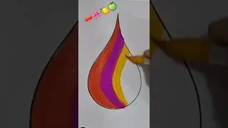 drops Satisfying creative art#trending #art #satisfying #coloring #creativeart #shorts