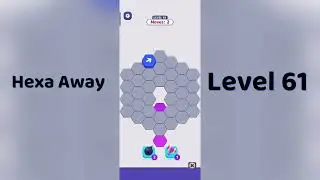 🧠 Hexa Away Level 61 Walkthrough
