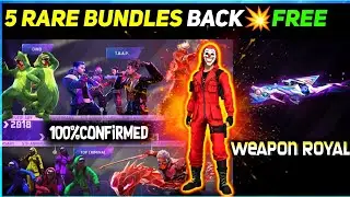 Top Criminal Return Confirmed💥Old Bundle Return|Free Fire Tamil