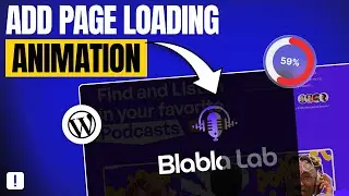 Добавить анимацию загрузки страницы и переходы в WordPress | GIF, индикатор выполнения Lottie
