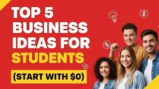 Top 5 Business Ideas for Student |🎯Stop Scrolling! Start Your Business with These 5 Crazy Ideas!🤯🔥