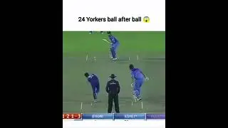 24 yorkers ball after ball the great legendary death over bowling by malinga