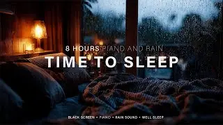 Piano Music with Light Rain on Windows – Sleep Music for Meditation, Peaceful Night & Relaxation #06