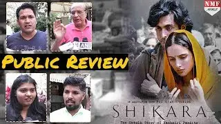 Shikara Public Review |  Aadil Khan |  Sadia  | Vidhu Vinod Chopra