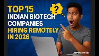Top 15 Indian Biotech Companies Hiring Remotely in 2026 | Labmonk