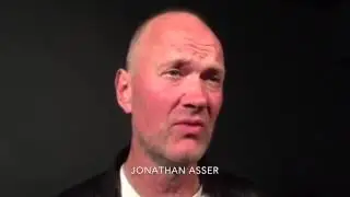 Writer, Jonathan Asser speaking at a screening of his film 'Starred Up'.