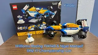 Williams FW14B Build: Engine Cover and Stand