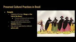 AP African American Studies 2.16  Diasporic Connections  Slavery and Freedom in Brazil