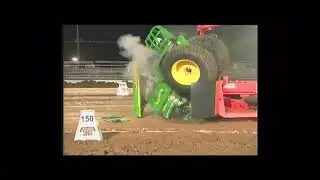 Tomah Tractor Pull 2017 Buck Fever crash