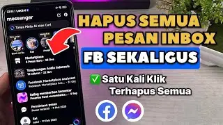 Cara Hapus Semua Pesan Inbox Facebook Sekaligus