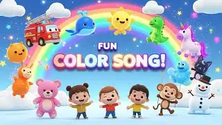 Let's Learn The Colors! | Colors Song for Kids | Learn Colors | Nursery Rhymes & Kids Songs