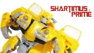 Transformers Bumblebee 2018 Movie Studio Series Deluxe Class Hasbro Action Figure Review